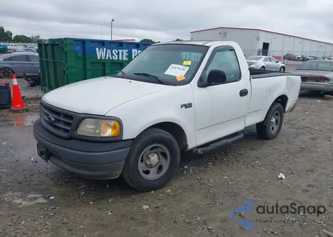 2002 Ford F-150 Xl/Xlt из США, поврежденный, VIN 1FTRF17272NB83051